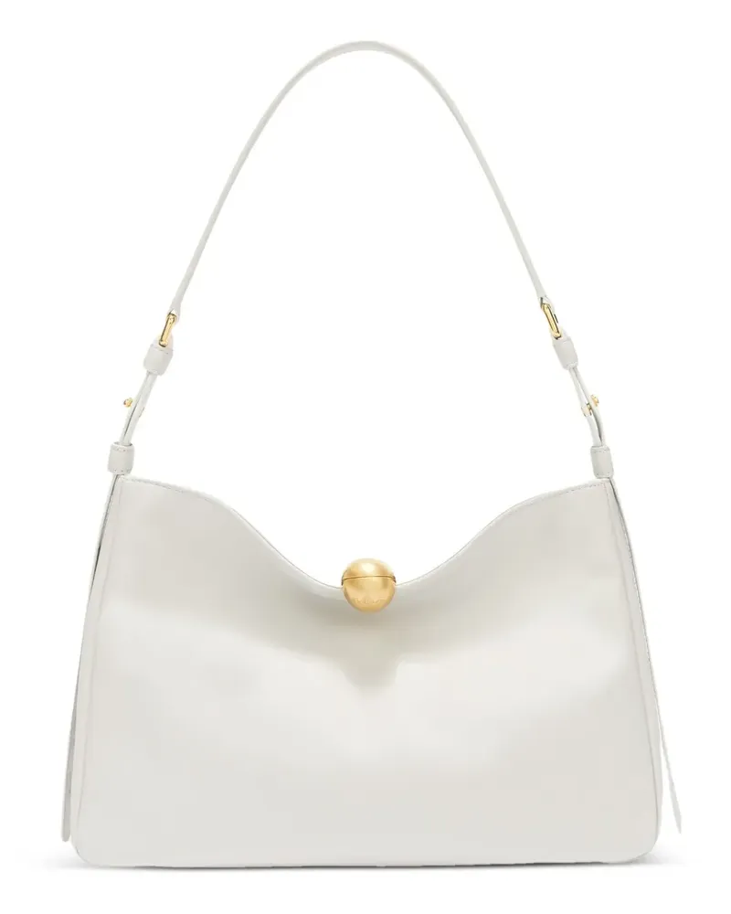 Furla Sfera Schultertasche - Weiß Weiß