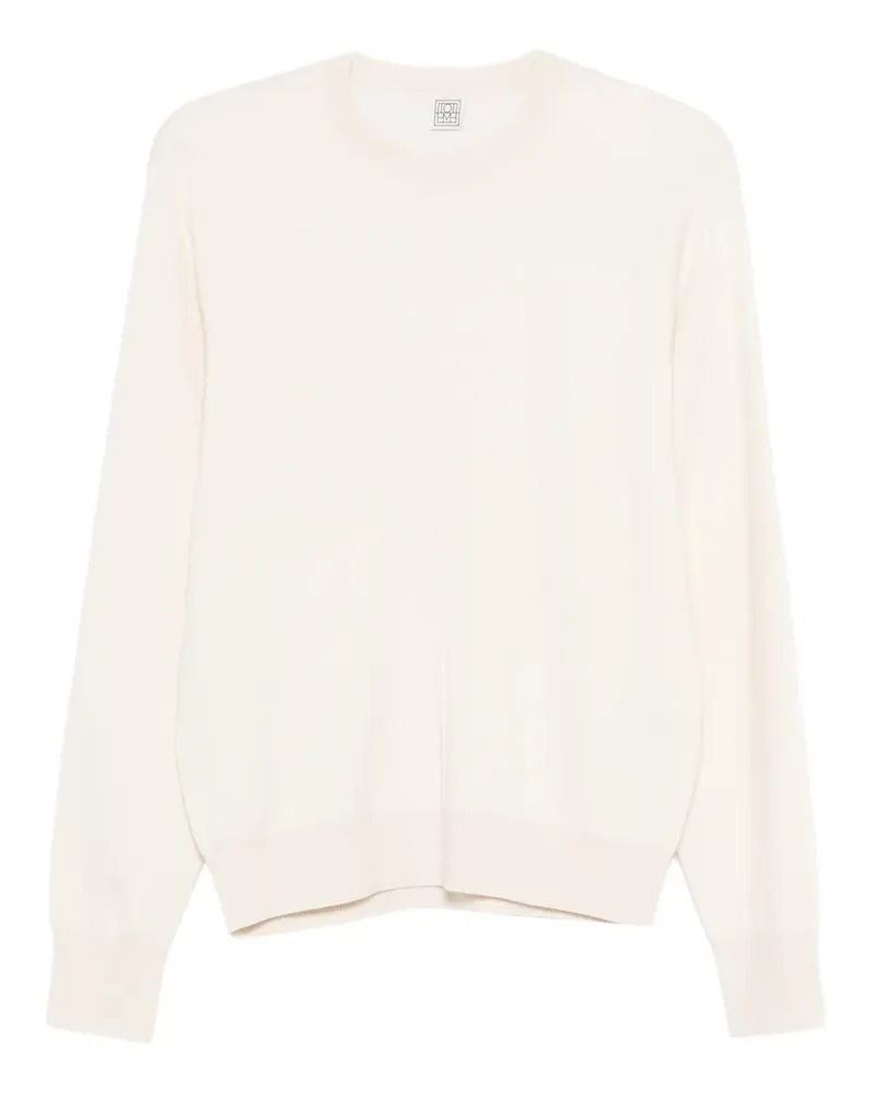 Totême Pullover mit Rundhalsausschnitt - Nude Nude
