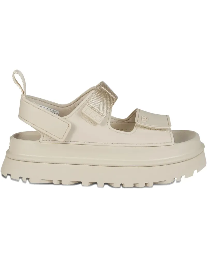 UGG Golden Glow Flatform-Sandalen - Nude Nude