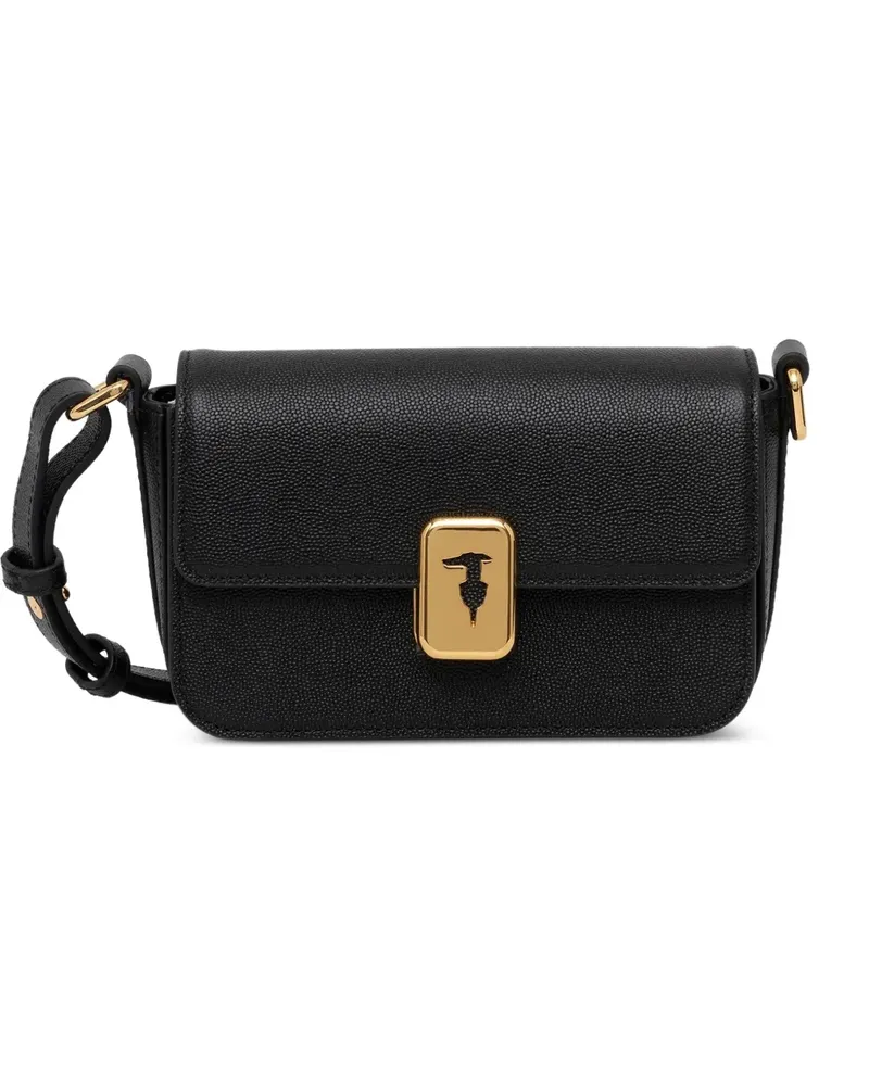 Trussardi Mini Cameo Umhängetasche - Schwarz Schwarz