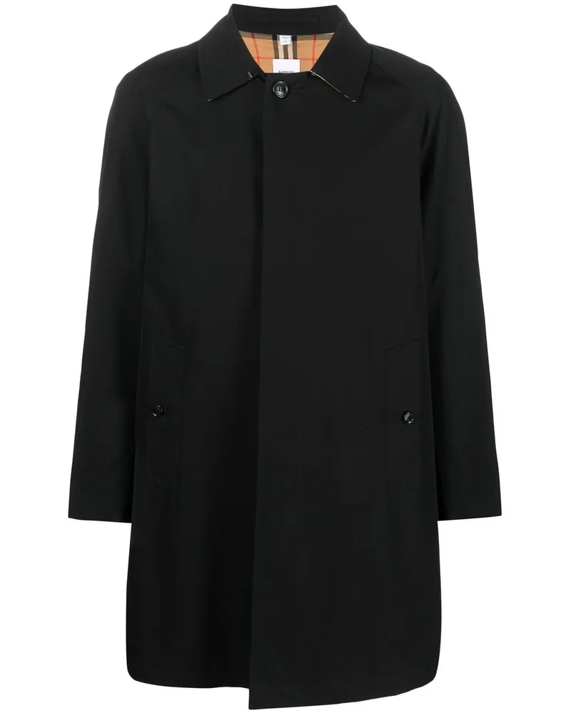 Burberry Camden Heritage Mantel - Schwarz Schwarz