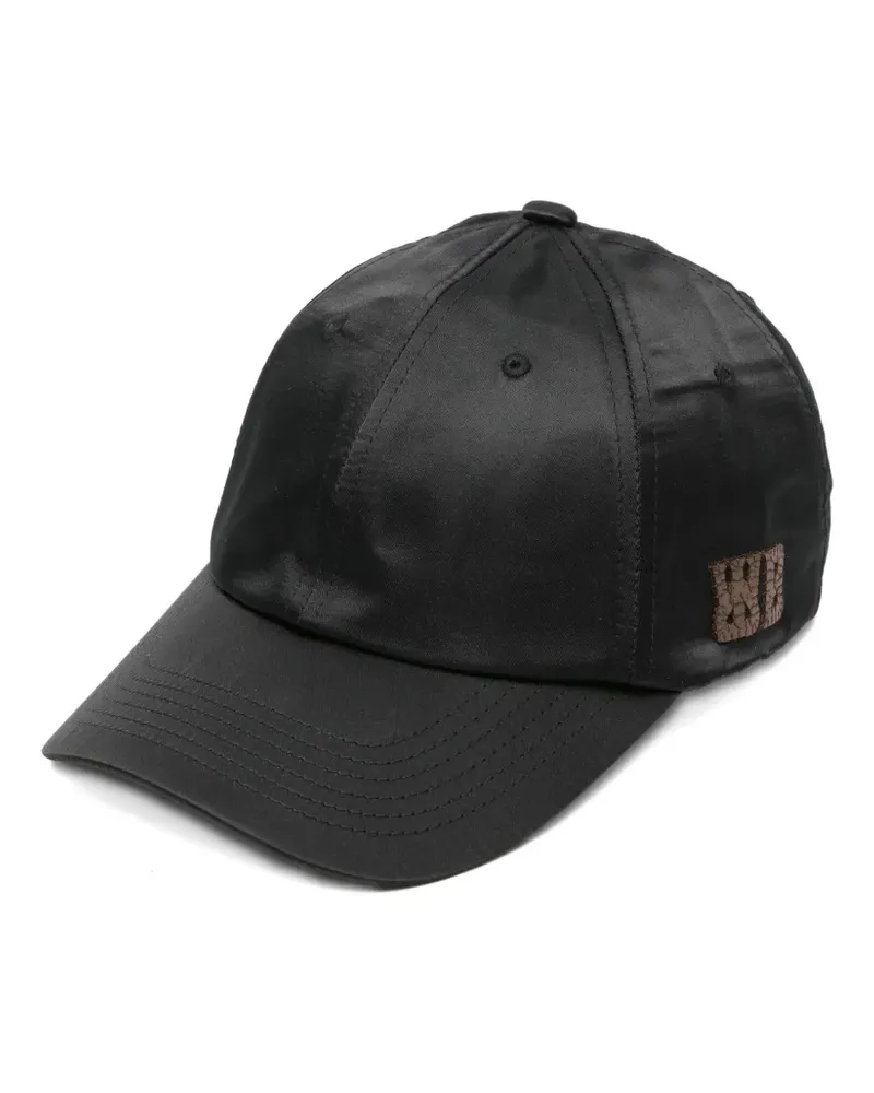 Wales Bonner logo-patch cap - Schwarz Schwarz