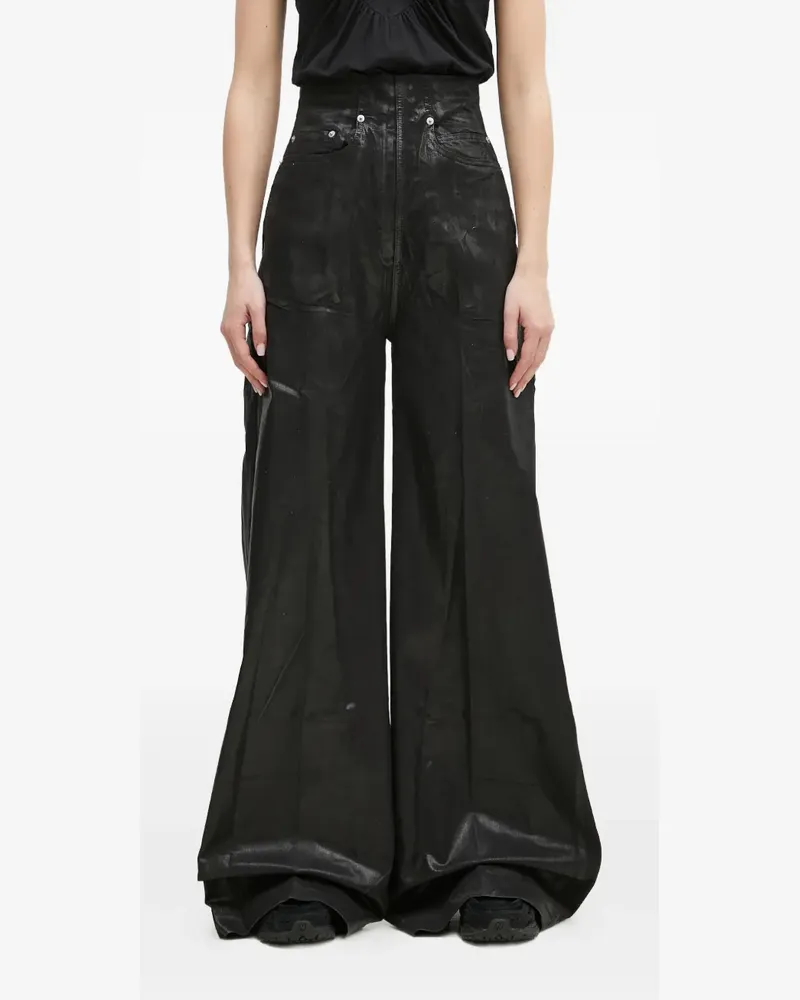 DRKSHDW by Rick Owens Jeans mit weitem Bein - Schwarz Schwarz