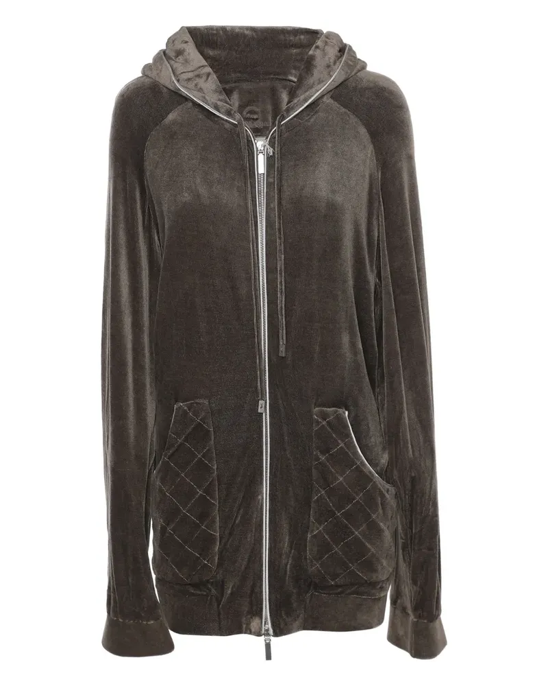 Marina Rinaldi Hoodie mit Kordelzug - Braun Braun