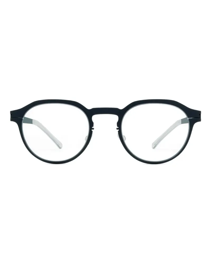 Mykita Leon Brille mit rundem Gestell - Blau Blau