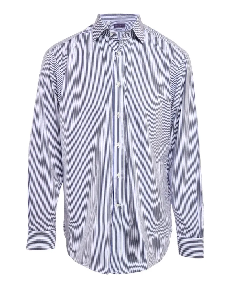 Ralph Lauren Gestreiftes Hemd - Weiß Weiß