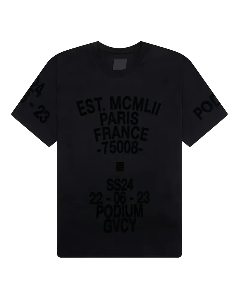 Givenchy crew-neck T-shirt - Schwarz Schwarz
