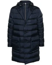 HUGO BOSS Gesteppte Jacke im Layering-Look Blau