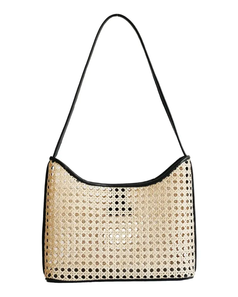 BEMBIEN Marni rattan shoulder bag - Nude Nude