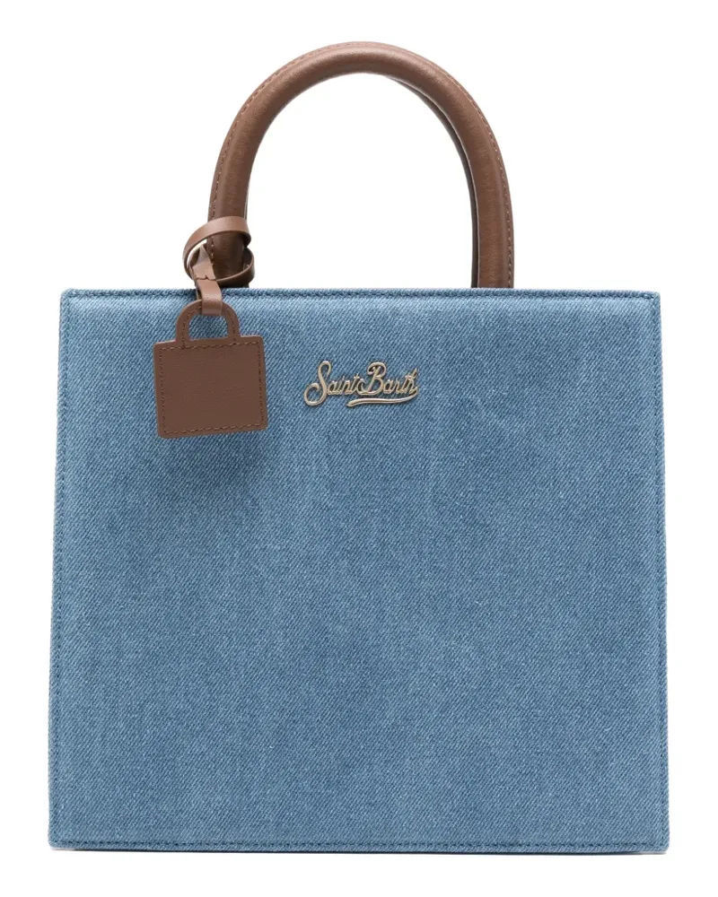 MC2 Saint Barth Tote Bag aus Denim - Blau Blau