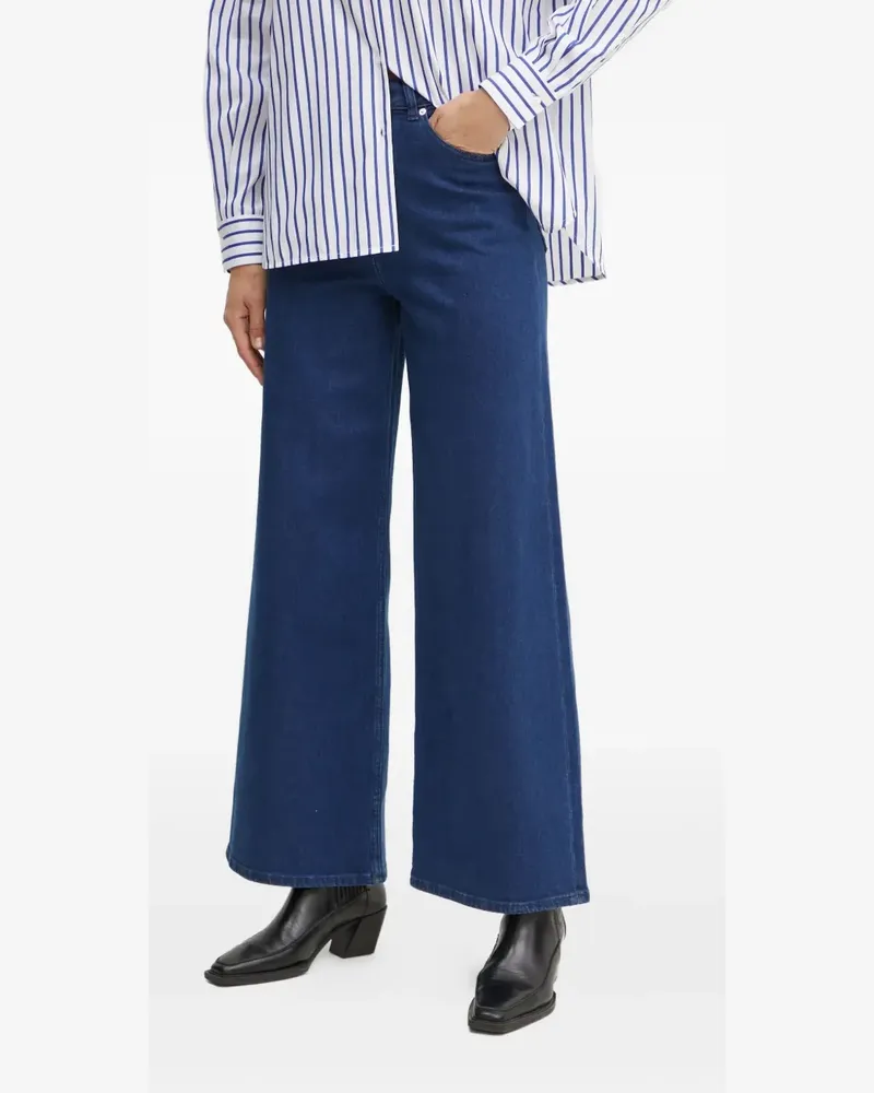 IVY & OAK Weite Jeans mit Gürtelschlaufen - Blau Blau
