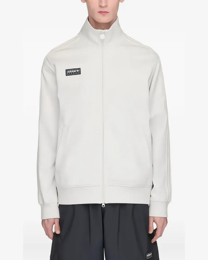 adidas Backhill Spal Tt Sweatshirt mit Reißverschluss - Weiß Weiß