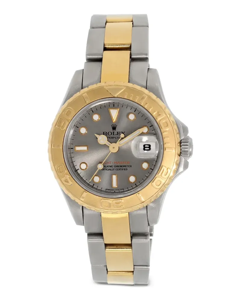 Rolex Yacht-Master Armbanduhr aus Edelstahl 30mm - Grau Grau