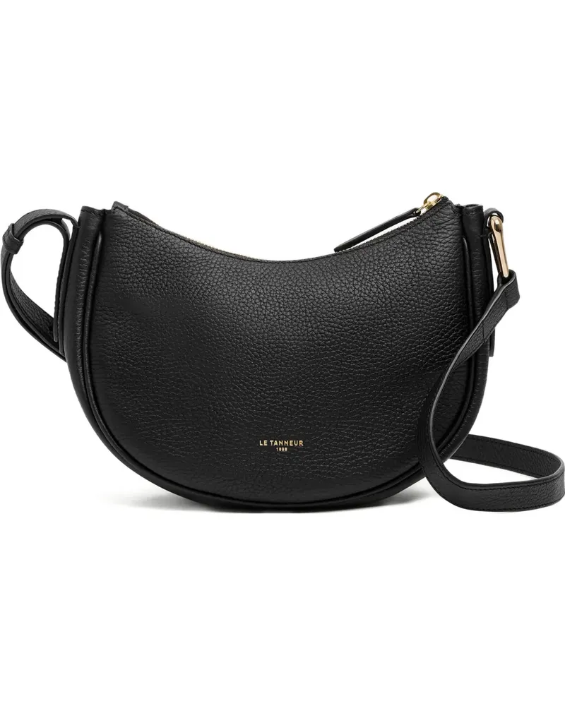 Le Tanneur zipped shoulder bag - Schwarz Schwarz