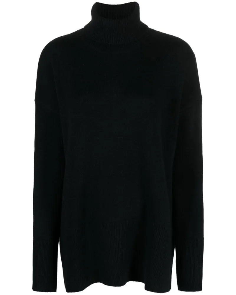 P.A.R.O.S.H. P.A.R.O H. Rollkragenpullover Schwarz