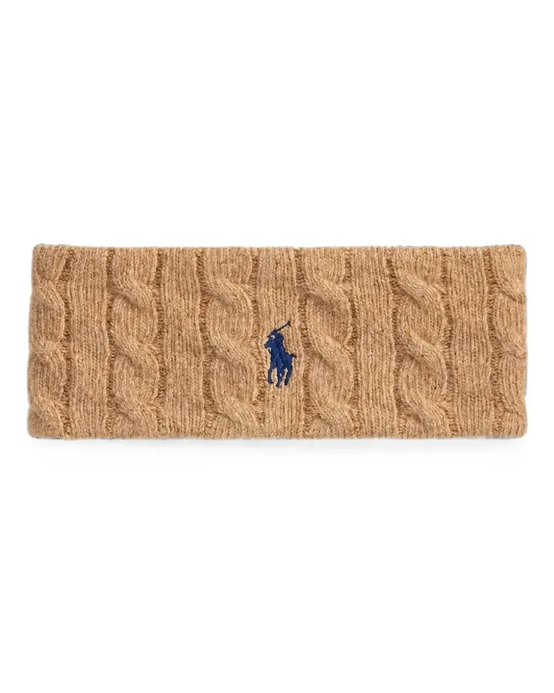 Ralph Lauren Haarreif mit Zopfmuster - Nude Nude