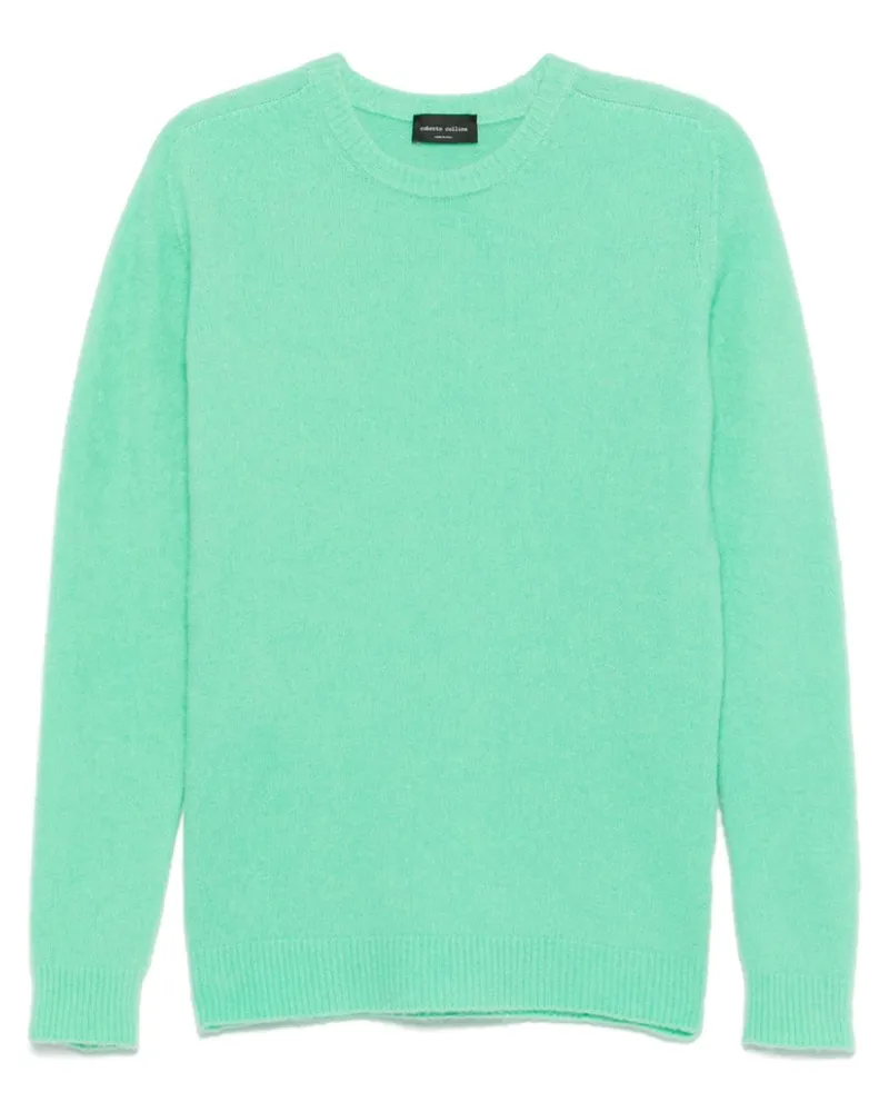 Roberto Collina Pullover mit Rundhalsausschnitt - Grün Grün