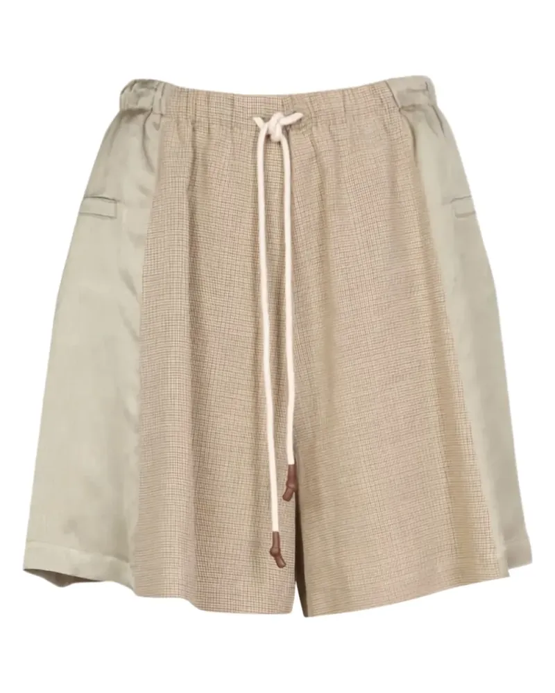 ALYSI Shorts mit Kordelzug - Nude Nude