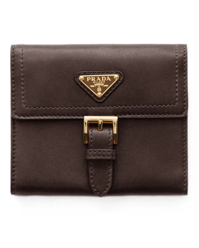 Prada small nappa leather wallet - Braun Braun