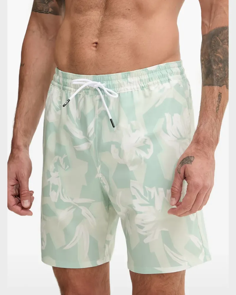 Oakley Canary Palms Badeshorts mit Blumenprint - Grün Grün