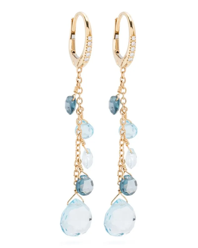 Marco Bicego 18kt Gelbgoldohrringe mit Diamanten Gold