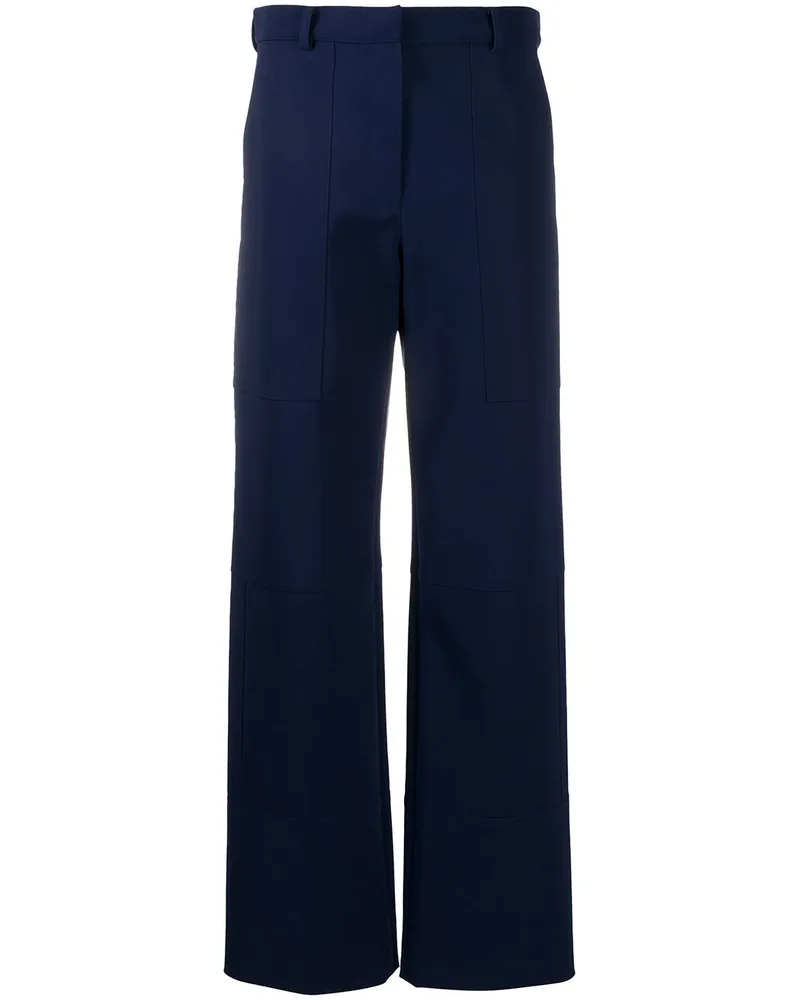 Nina Ricci Hose mit geradem Bein - Blau Blau