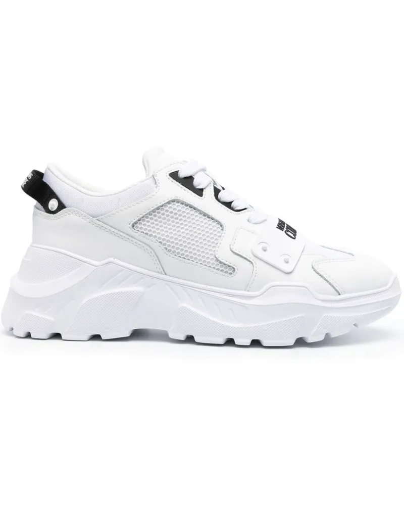 Versace Jeans Speedtrack Sneakers mit Einsätzen - Weiß Weiß