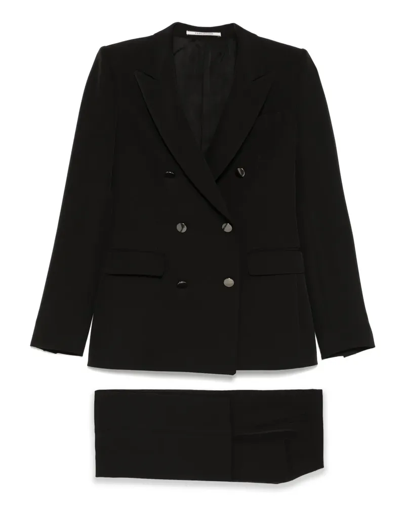 Tagliatore Doppelreihiger Anzug mit steigendem Revers - N1112 BLACK N1112