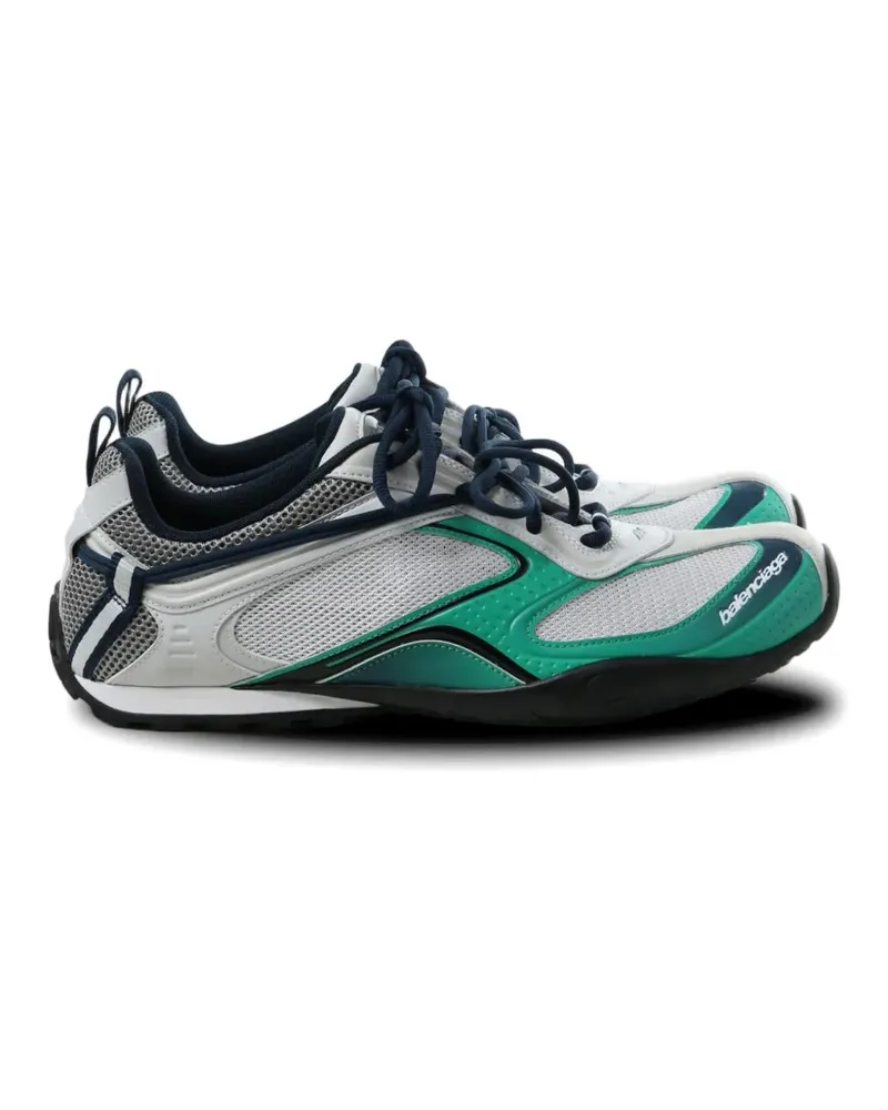 Balenciaga Radar panelled mesh sneakers - Grau Grau