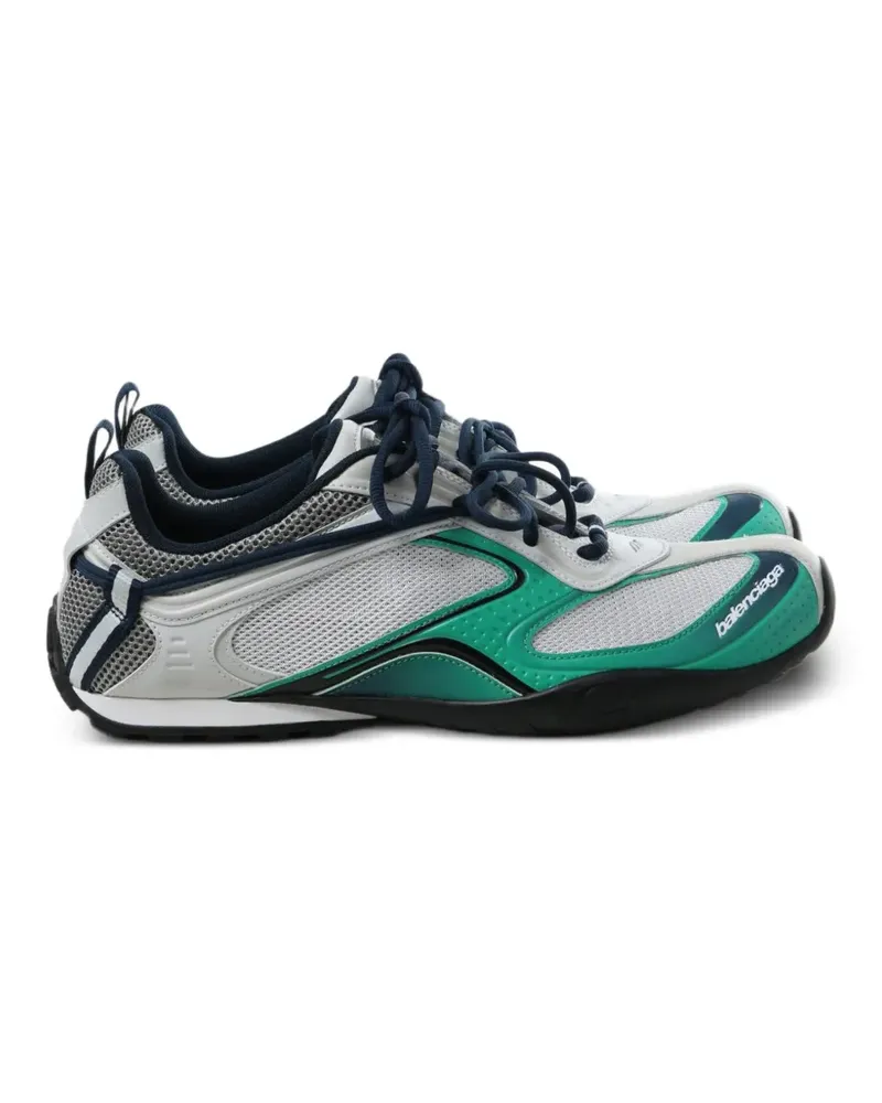 Balenciaga Radar panelled mesh sneakers - Grau Grau