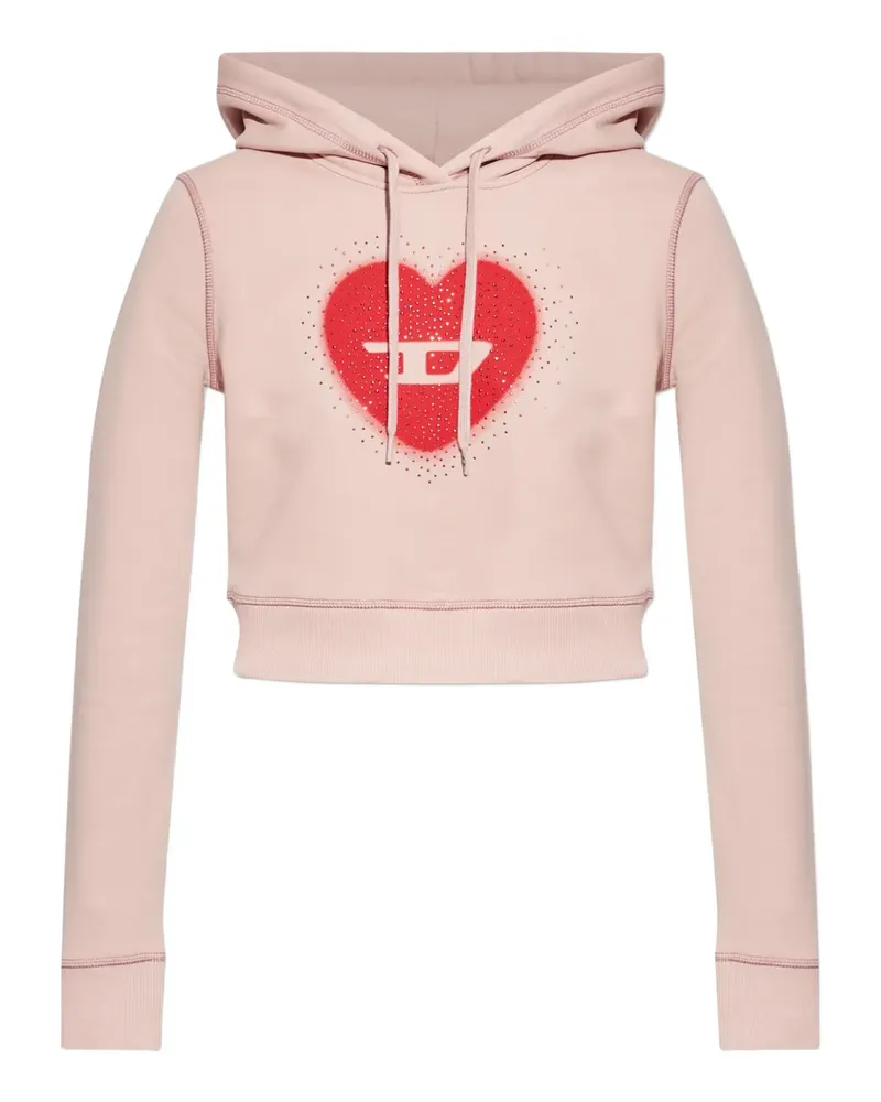 Diesel F-Slimmy hoodie - Rosa Rosa