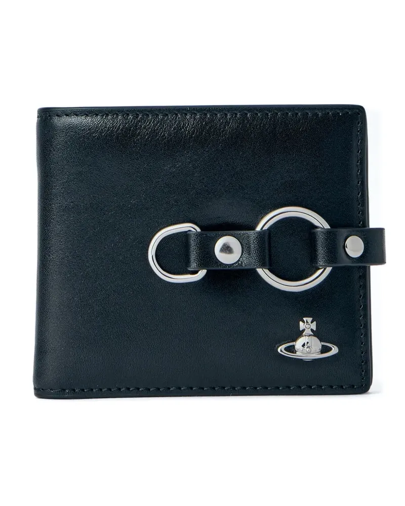 Vivienne Westwood Bondage bi-fold wallet - Schwarz Schwarz