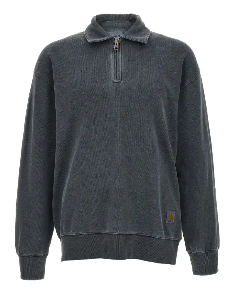 Carhartt WIP Harper quarter-zip polo shirt - Grau Grau