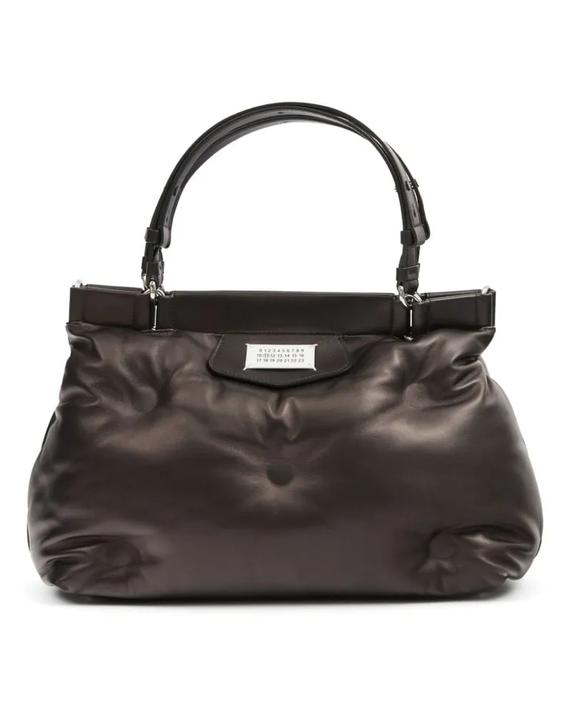 Maison Margiela Mittelgroßer Glam Slam Shopper - Schwarz Schwarz