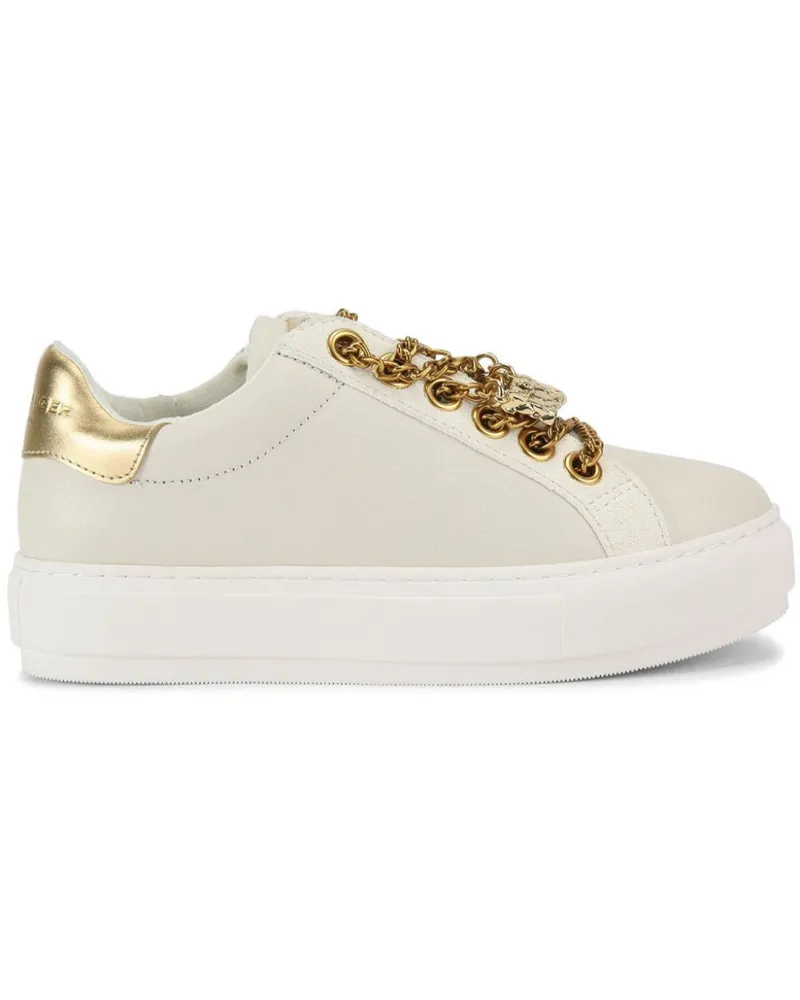 Kurt Geiger Laney Charm Sneakers - Weiß Weiß