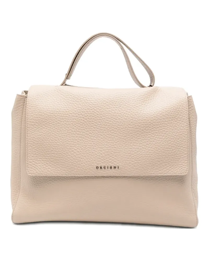 Orciani large Sveva Soft tote bag - Nude Nude