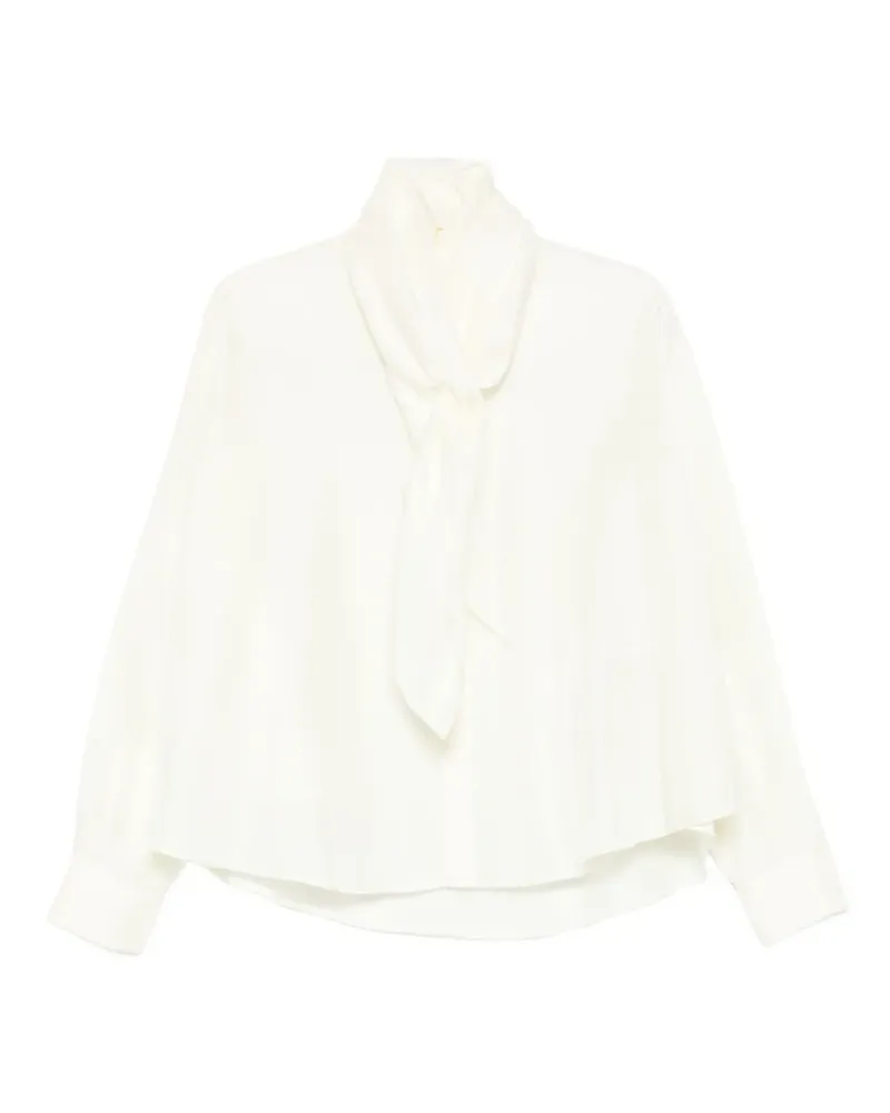 Carven Bluse aus Seide - Weiß Weiß