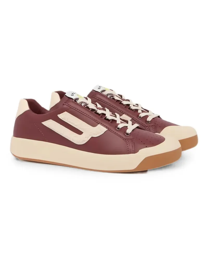 Bally Tennis Collection perforated logo-patch sneakers - Rot Rot
