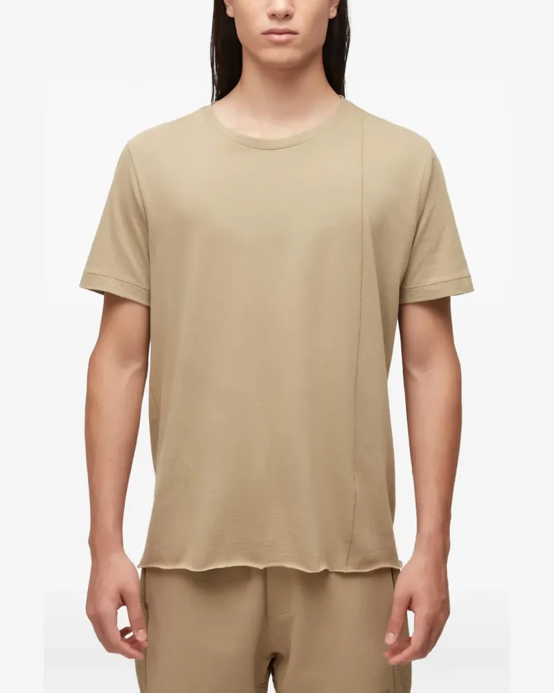Osklen T-Shirt mit rundem Ausschnitt - Nude Nude