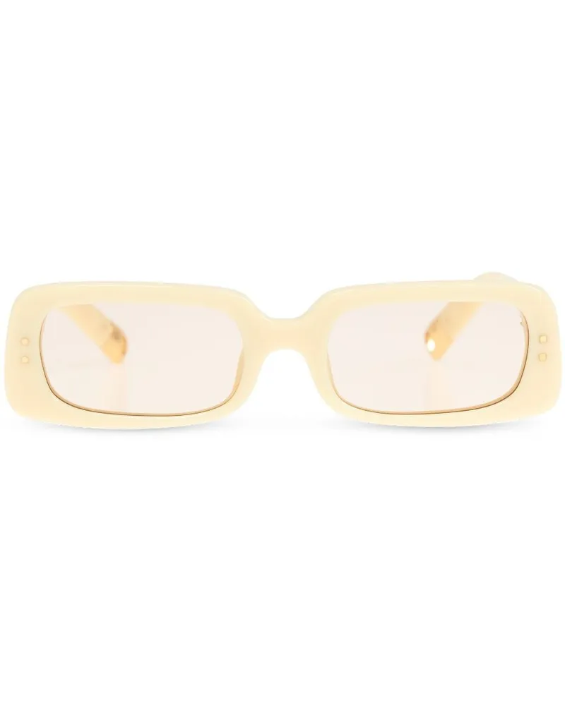 Jacquemus Azzuro Pear Sonnenbrille - Gelb Gelb