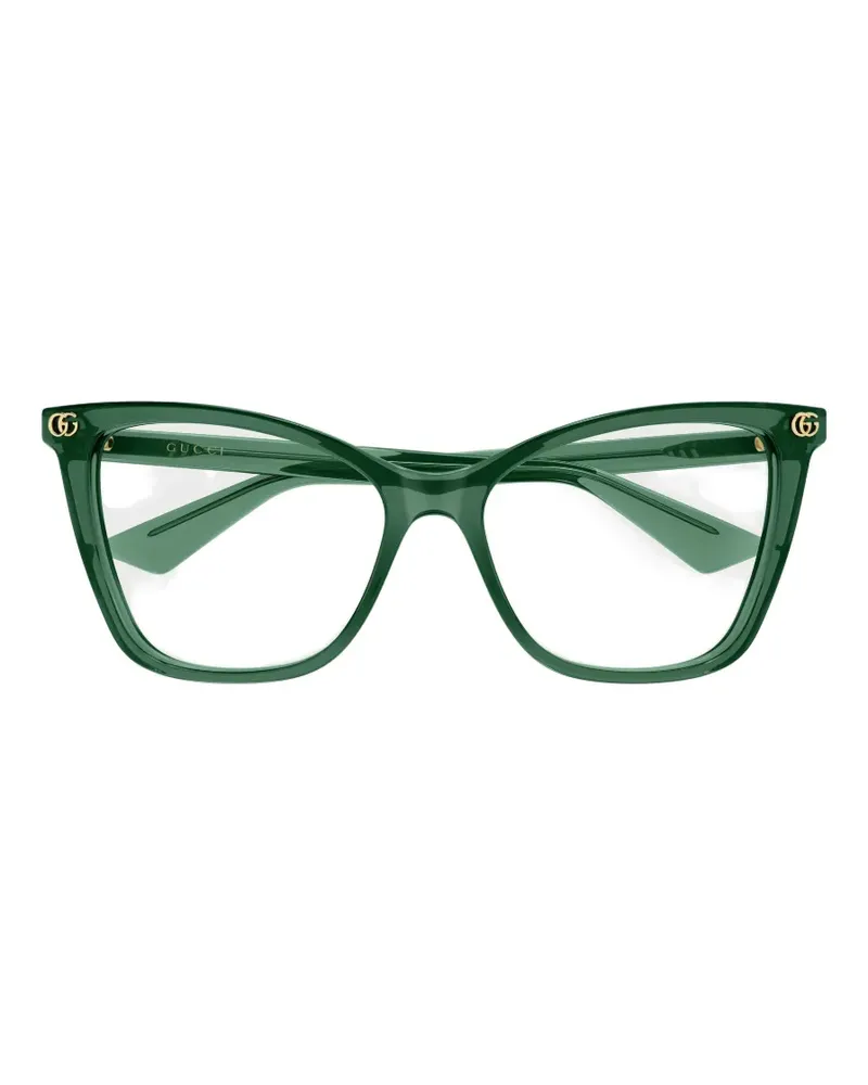 Gucci Cat-Eye-Brille - Grün Grün