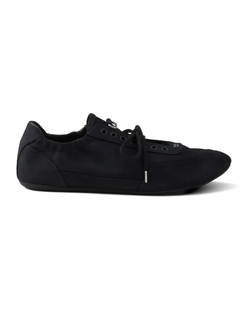 Prada collapse canvas sneakers - Schwarz Schwarz