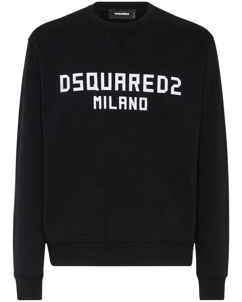 Dsquared2 Klassisches Sweatshirt - Schwarz Schwarz