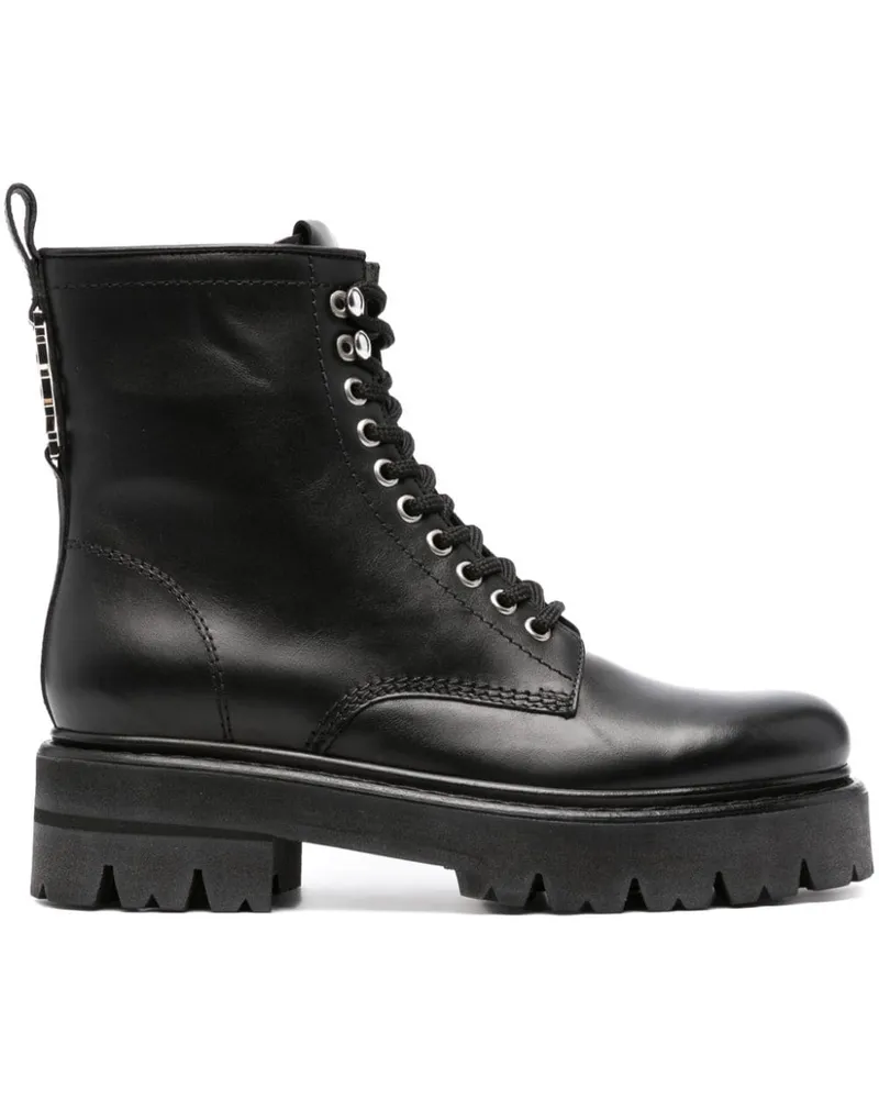 Dsquared2 Icon Clubbing Stiefel - Schwarz Schwarz