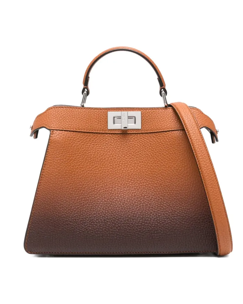 Fendi Handtasche aus Leder - Braun Braun