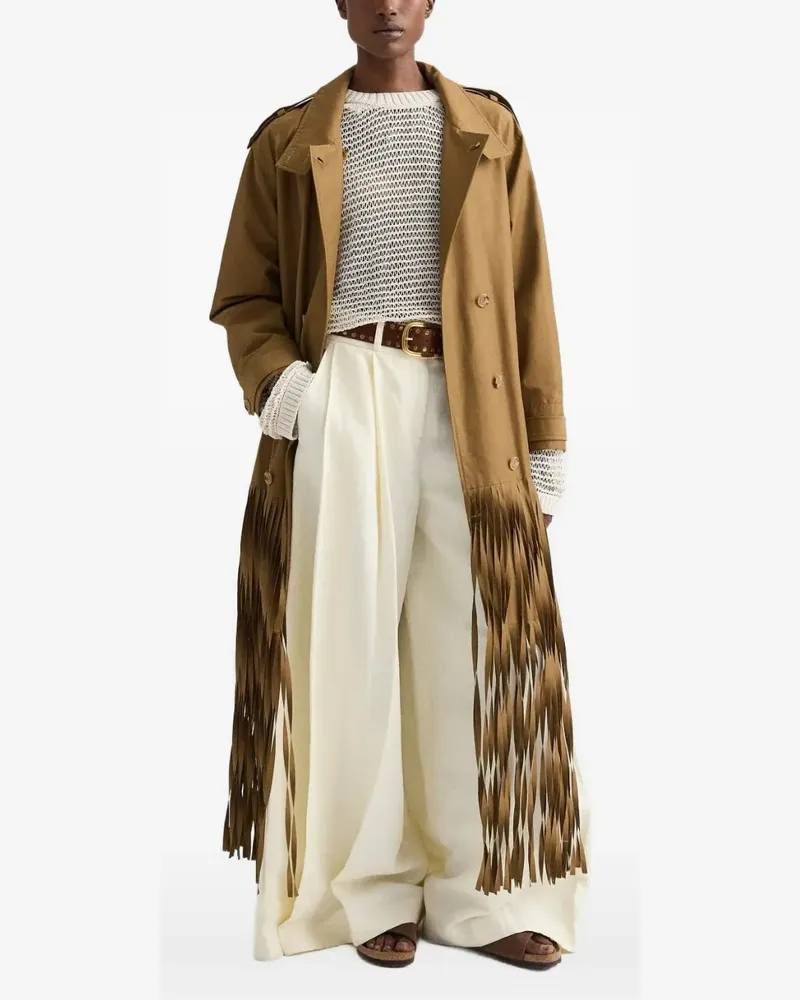 TWP Fringe Benefit cotton coat - Braun Braun