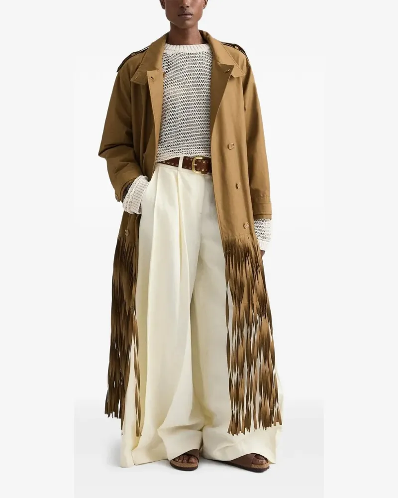 TWP Fringe Benefit cotton coat - Braun Braun