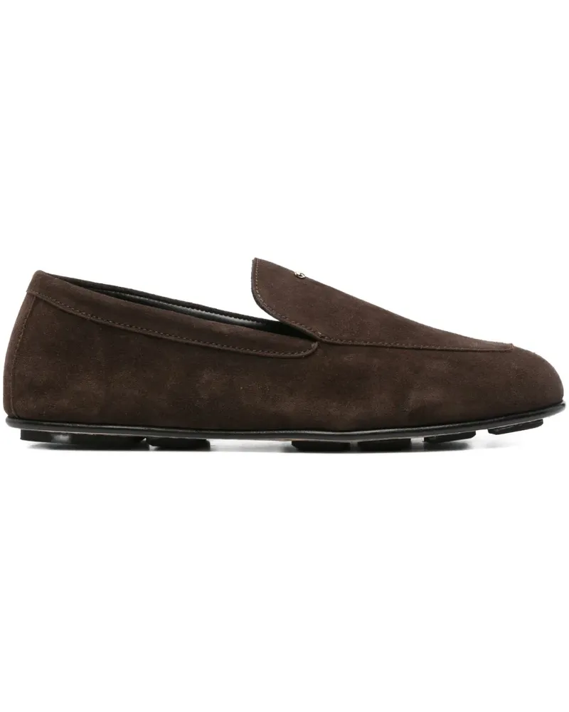 Giuseppe Zanotti Loafer aus Wildleder - Braun Braun