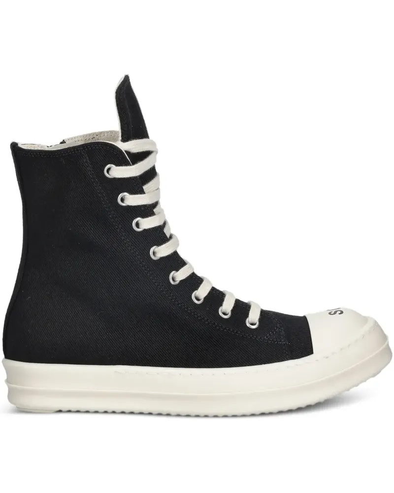 DRKSHDW by Rick Owens Sneaks Sneakers mit seitlichem Reißverschluss - Schwarz Schwarz