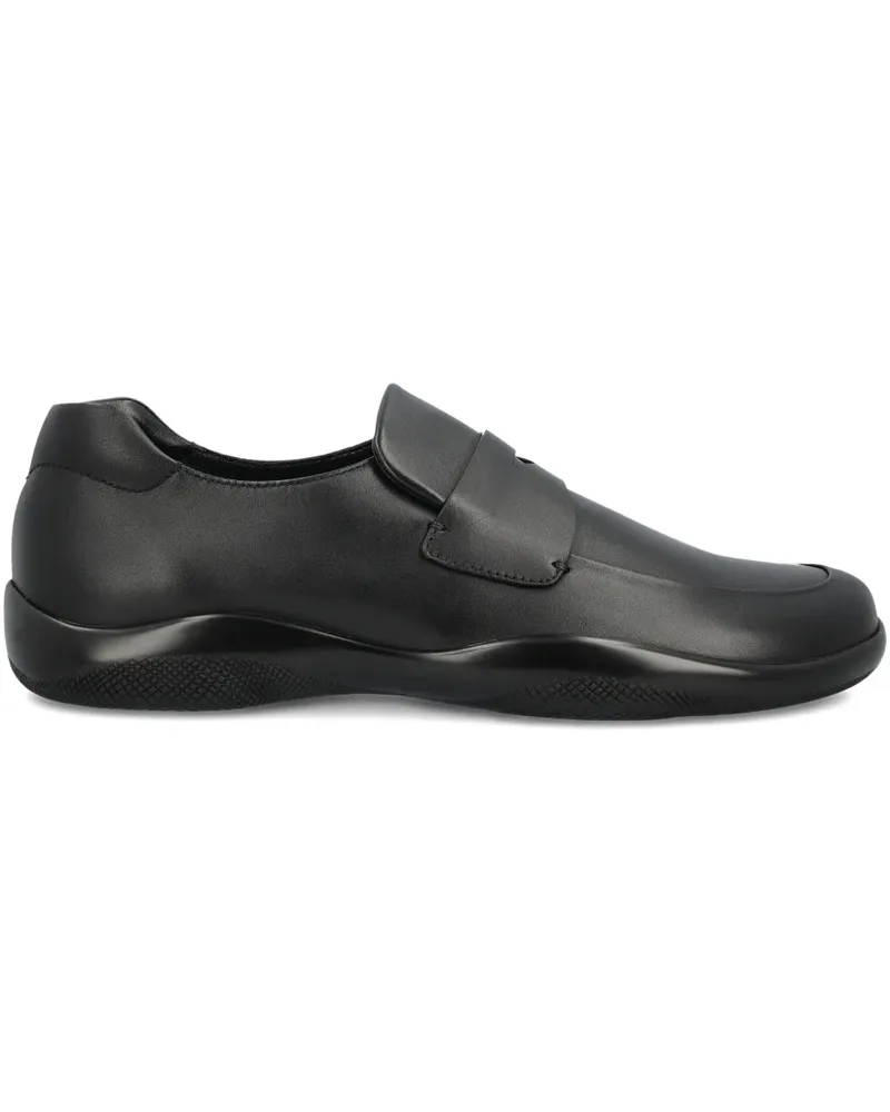 Prada Klassische Loafer - Schwarz Schwarz